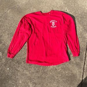 Oversized UW Madison badger long sleeve tee